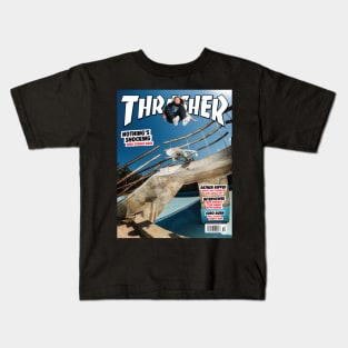 thrasher october 2019 Kids T-Shirt